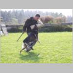 Giuseppe beim bedrängen von Abakus....JPG