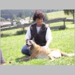 Moni + Daggi beim schmusen....JPG